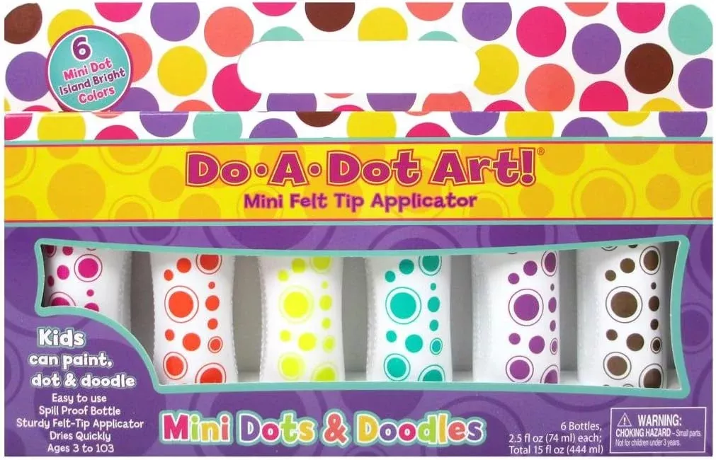 Do-A-Dot Art! Mini Island Pastel Markers