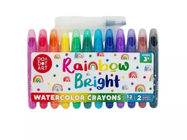 Do-a-Dot Rainbow Bright Watercolor Crayons