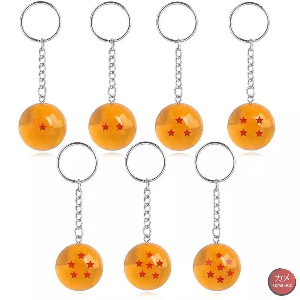 Dragon Ball Z - Seven Dragon Balls Keychain