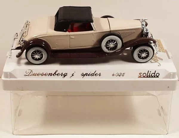 Duesenberg J Spider 4035 Solido Age d'or 1:43
