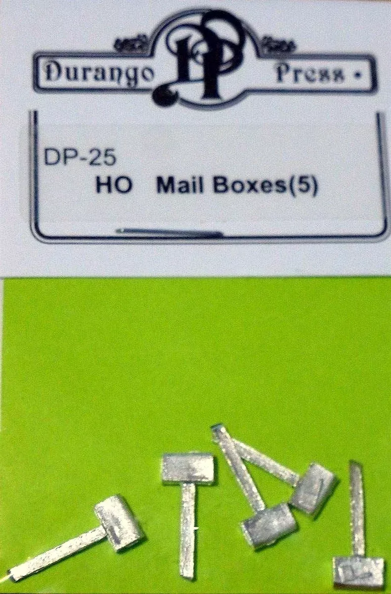 Durango Press HO 025 Mail Boxes (5)