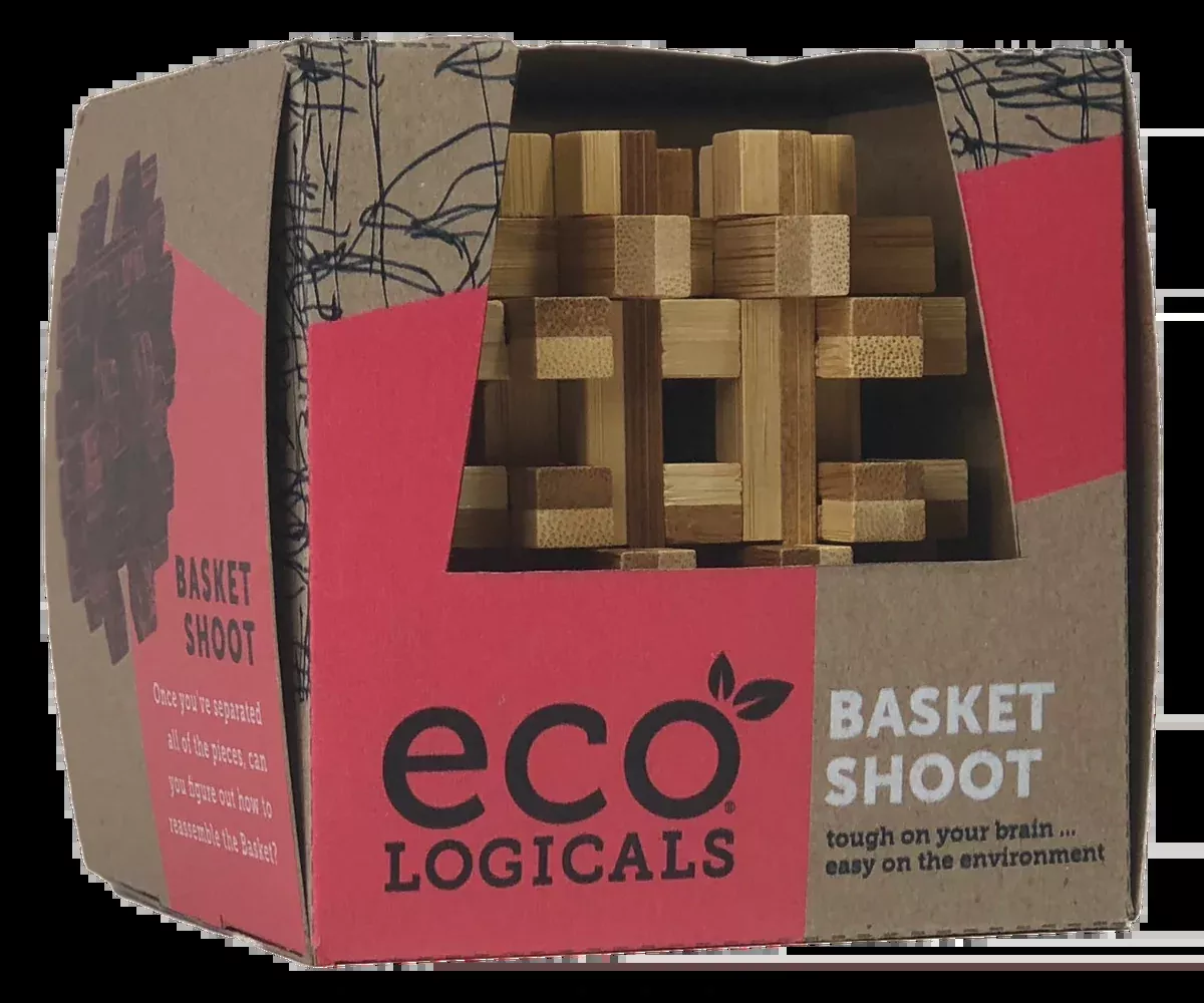 EcoLogicals Bamboo Puzzle (Single Puzzle)