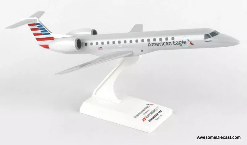 Embraer ERJ 145: American Eagle Express Jet 1:100 ABS Plastic Model Plane by Sky Marks