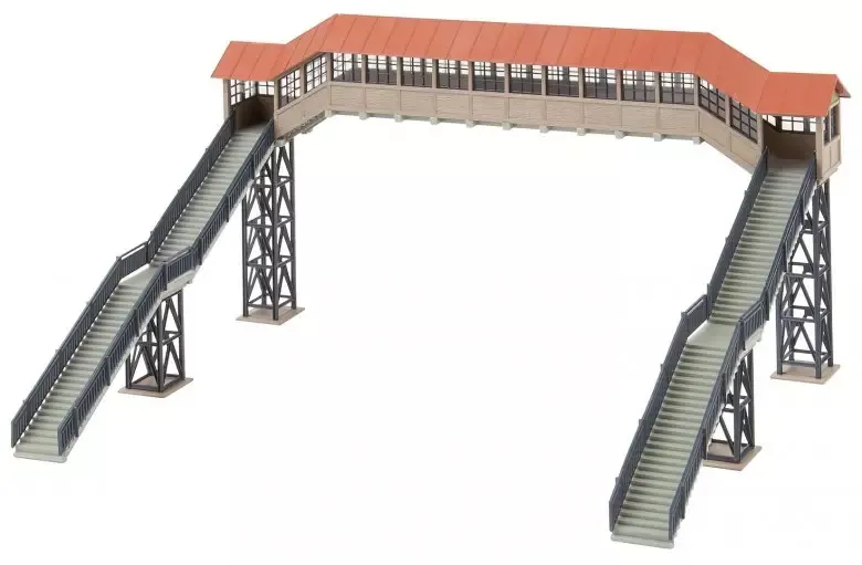 Faller 120109HO Covered footbridge kit