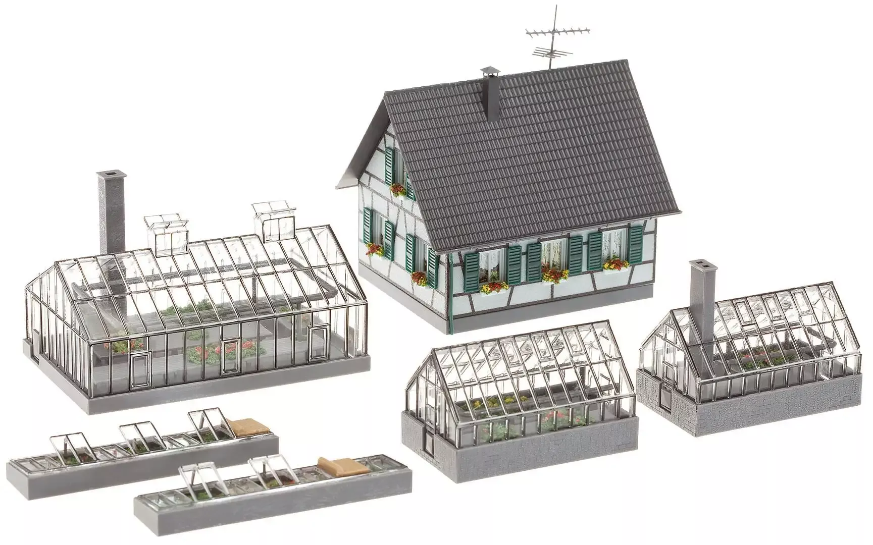 Faller 130253HO Garden center kit
