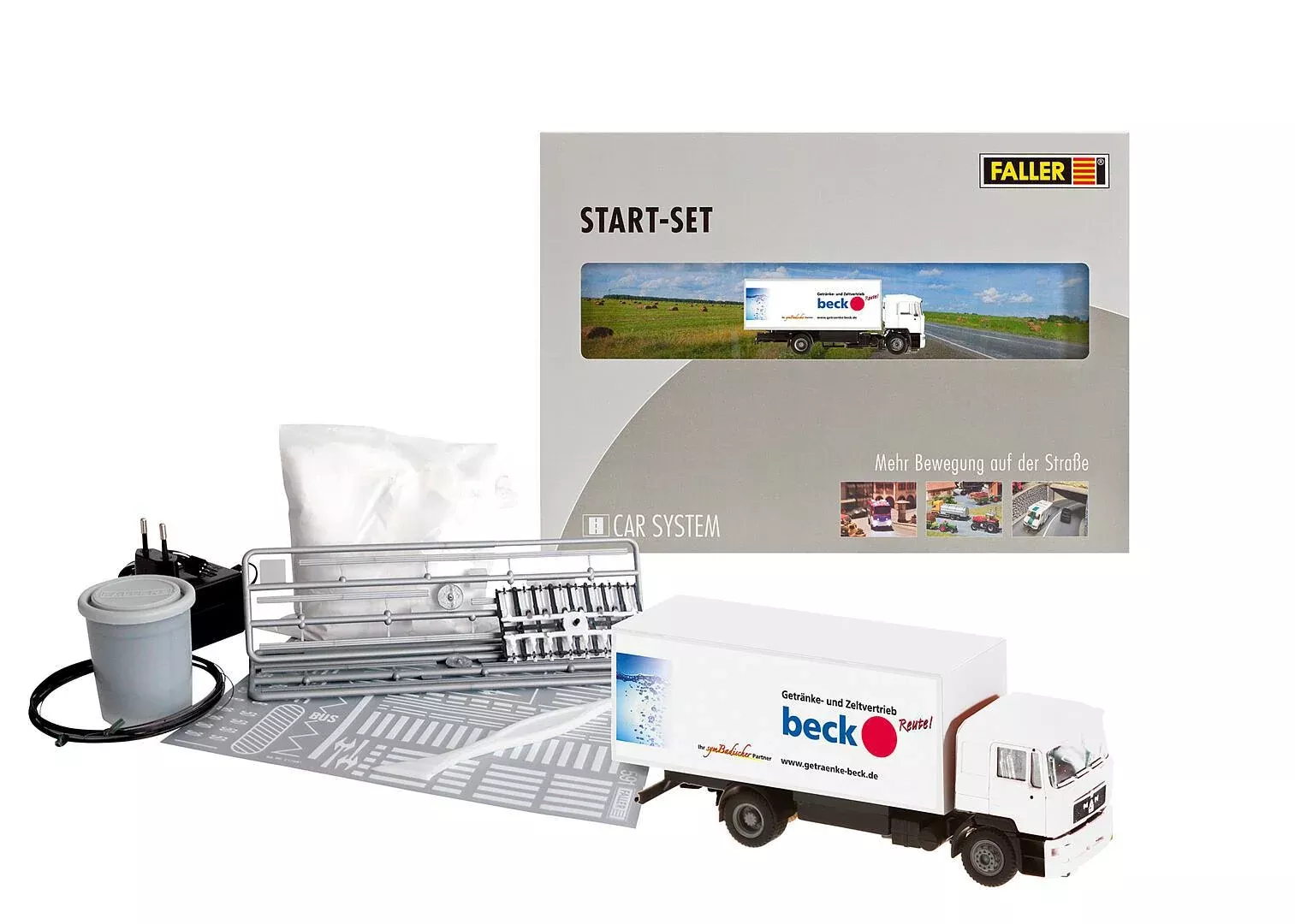 Faller 161505 HO Scale MAN Truck Car System Starter Set