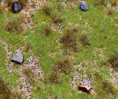 Faller 180476 A Scale Premium Countryside Segment -- Meadow with Boulders