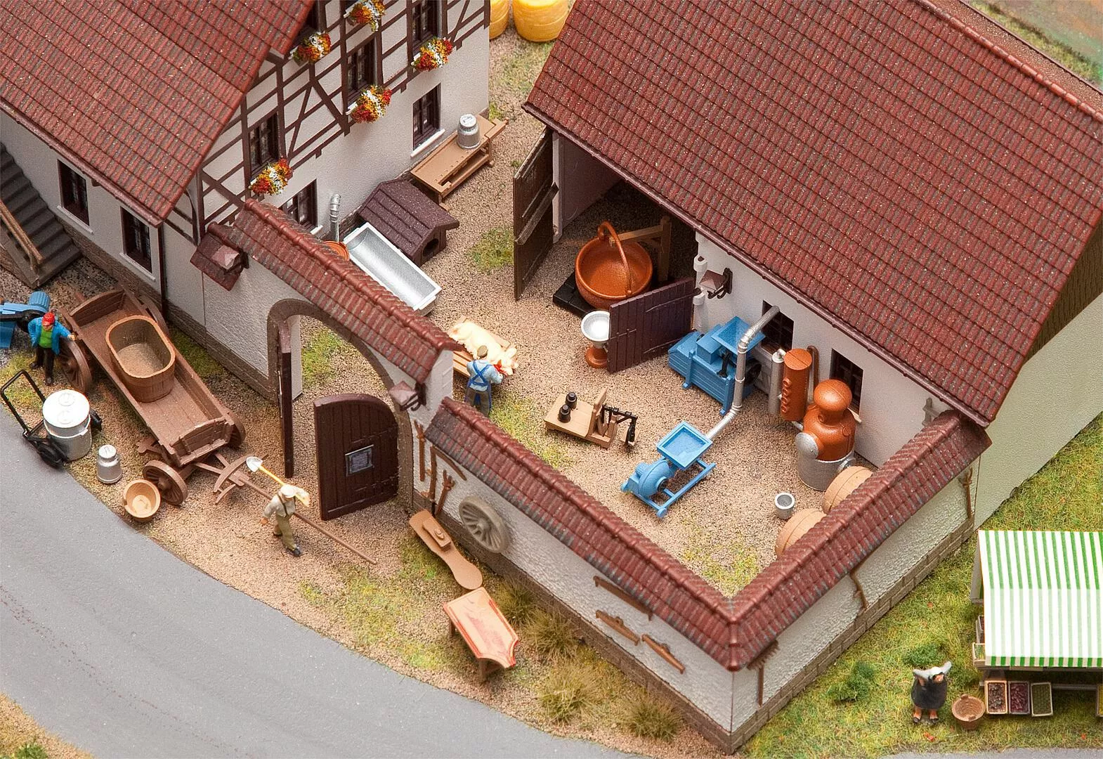 Faller 180620 HO Scale Agricultural & Trade Accessories Set