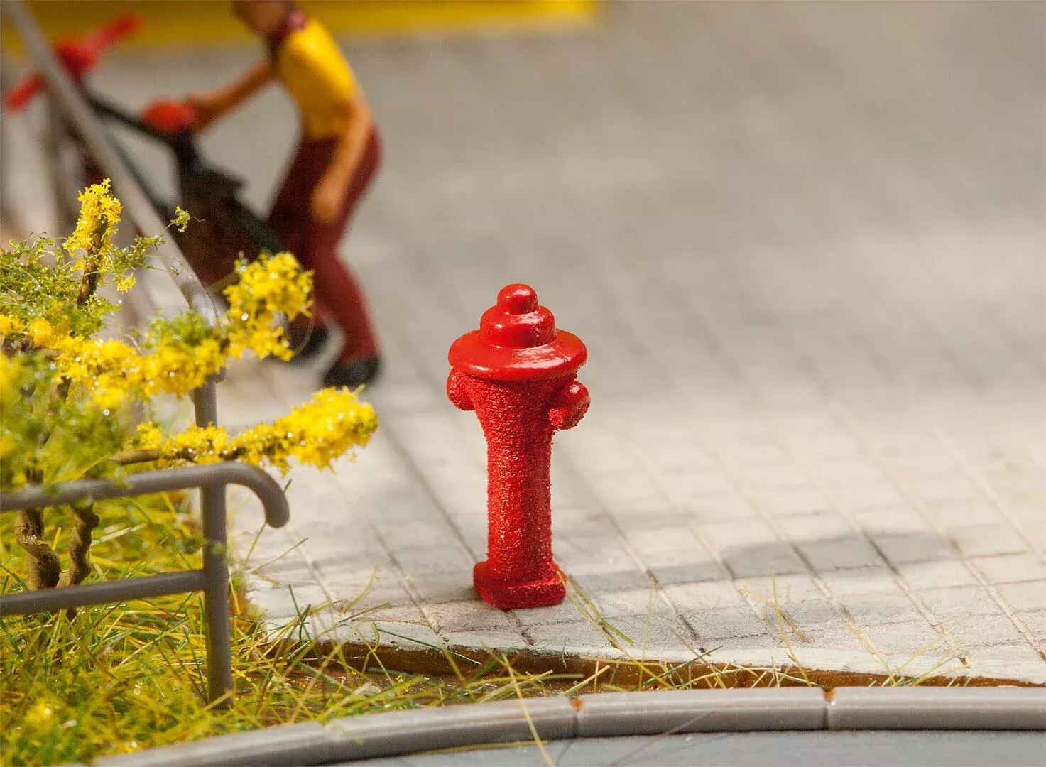Faller 180912 HO Scale 10 Fire Hydrants Accessory Set