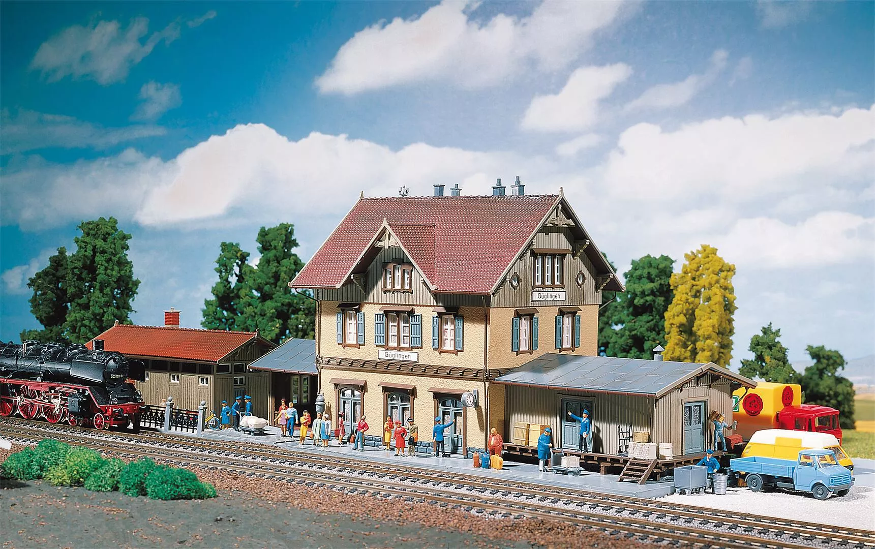 Faller 212107 N Scale Guglingen Station Model Kit