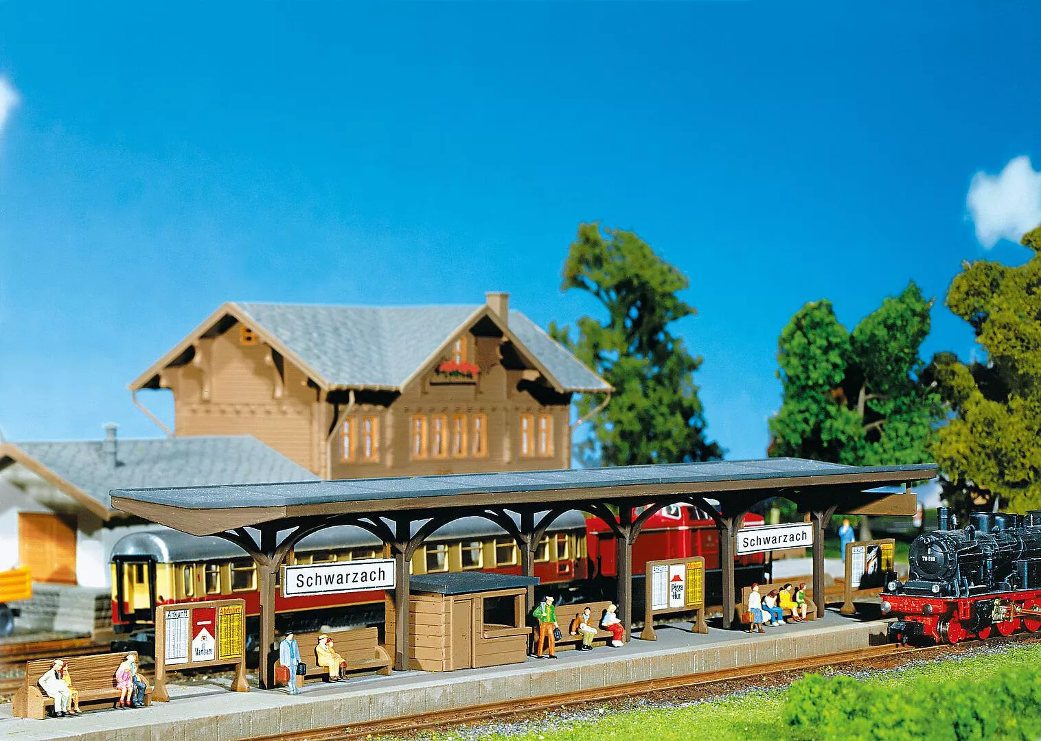 Faller 222124 N Scale Platform Model Kit