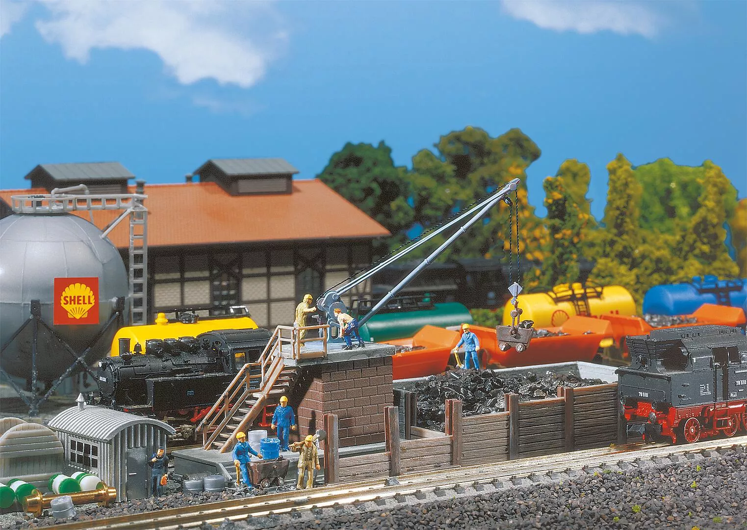 Faller 222154 N Scale Coaling Station Model Kit