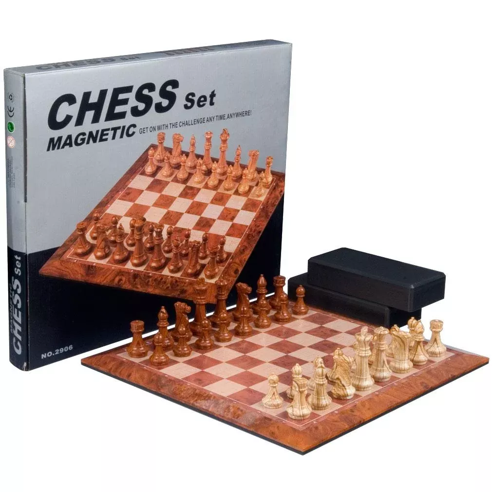 Full Sized Large Magnetic Chess Set - 15.5"