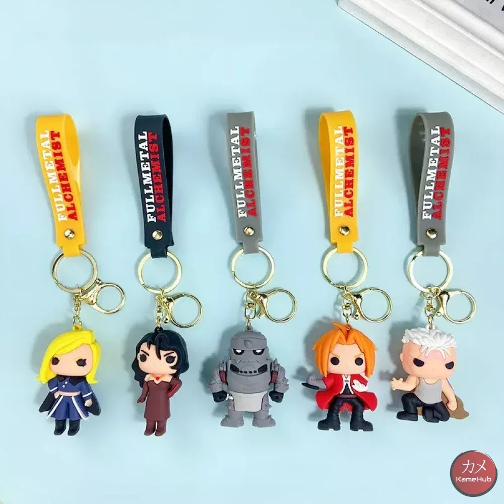 Fullmetal Alchemist -Portachiavi in Silicone