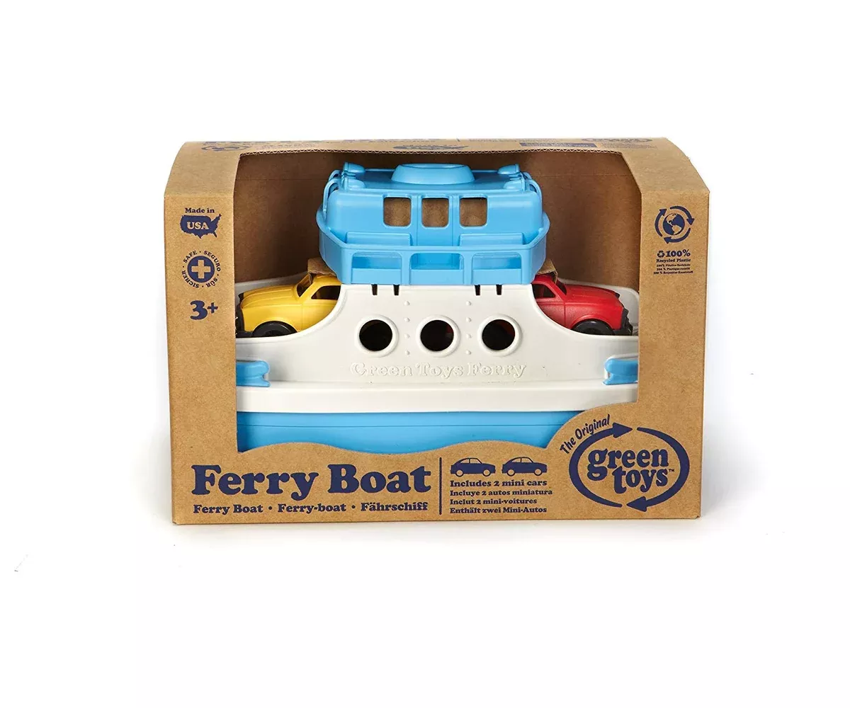 Green Toys Ferry Boat - Blue/White