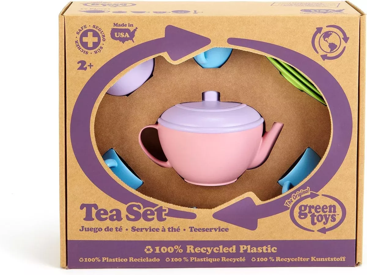 Green Toys Tea Set - Pink