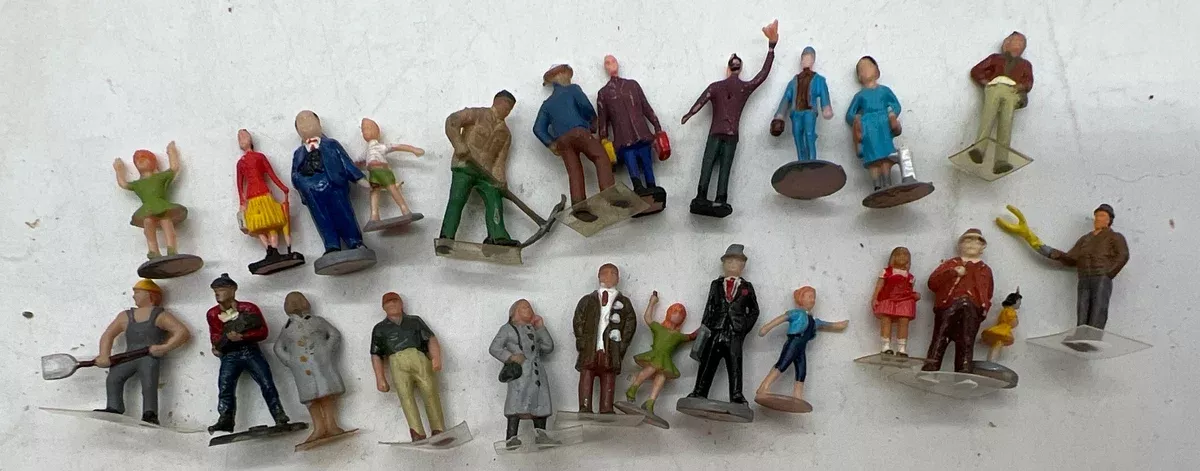 HO FIGURES RANDOM FIGURE PACK 3 HO SCALE Used Excellent No Box
