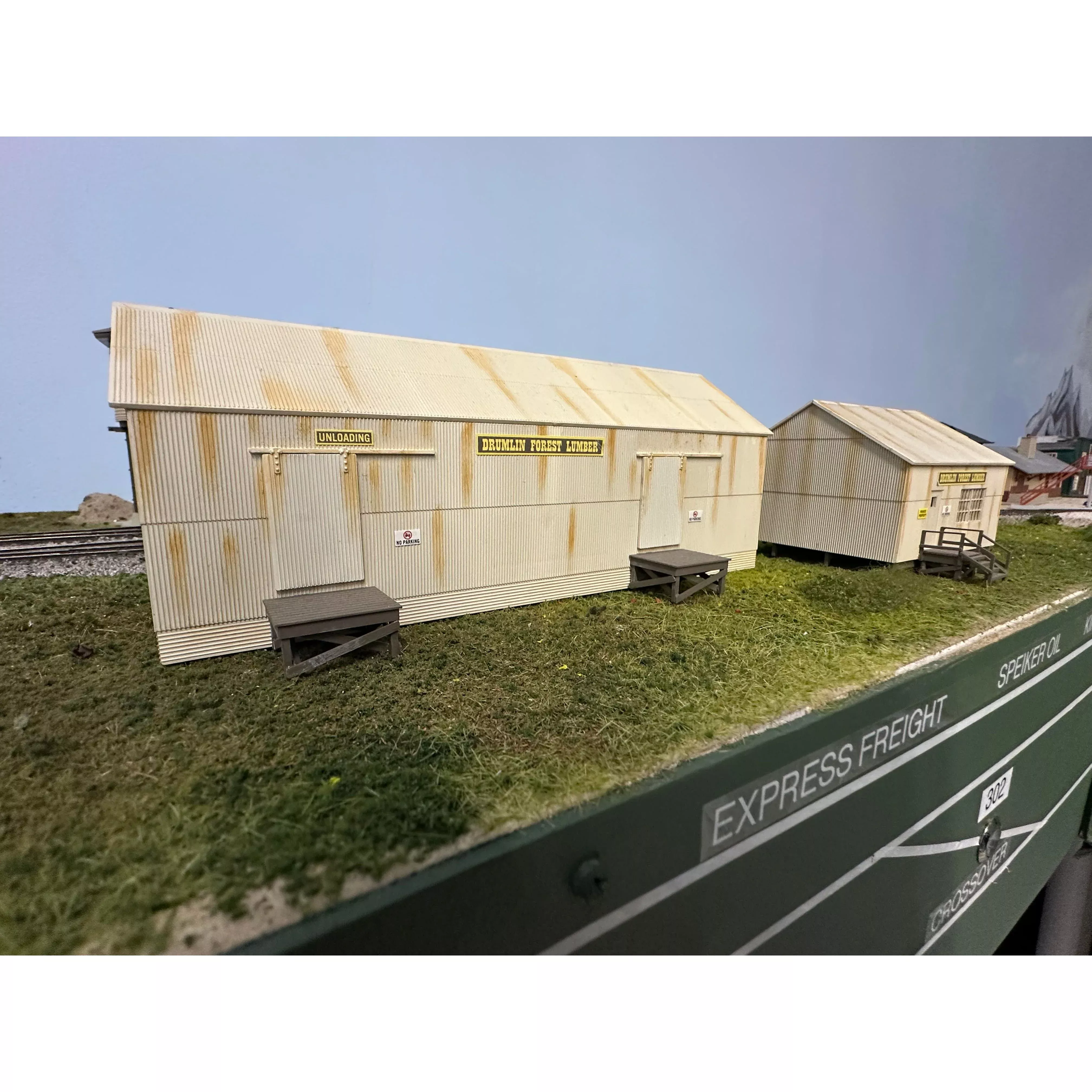 HO Scale used building - Drumlin Forest Lumber