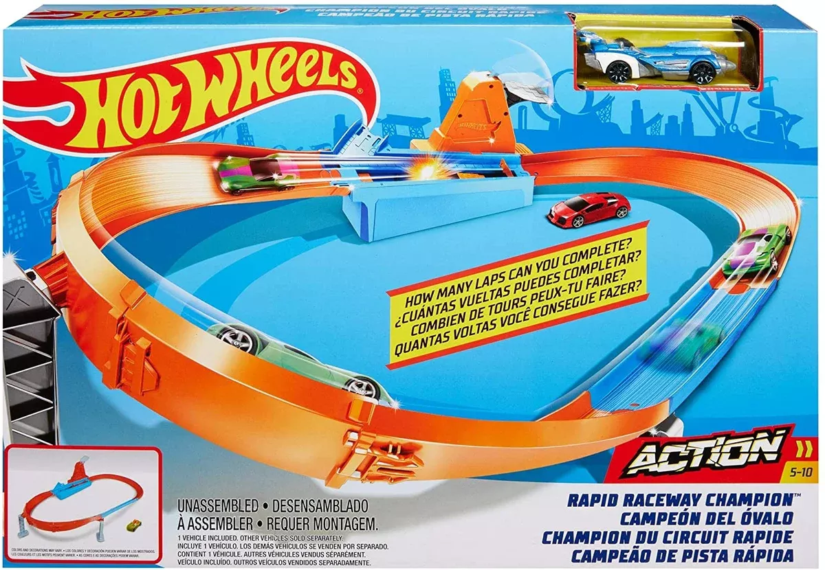 Hot Wheels Action Rapid Raceway Champion