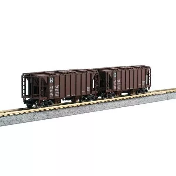 Kato 106-4700 N 2 Each: Santa Fe; Chicago, Burlington & Quincy; Union Pacific; Chesapeake &