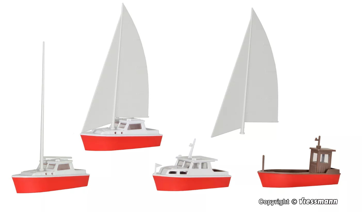 Kibri 39160HO Boat set
