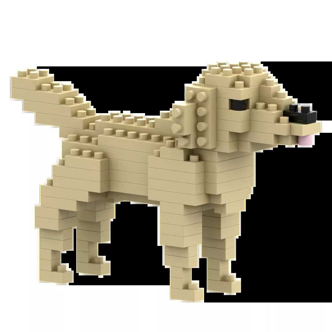 Large Zip Bag Golden Retriever