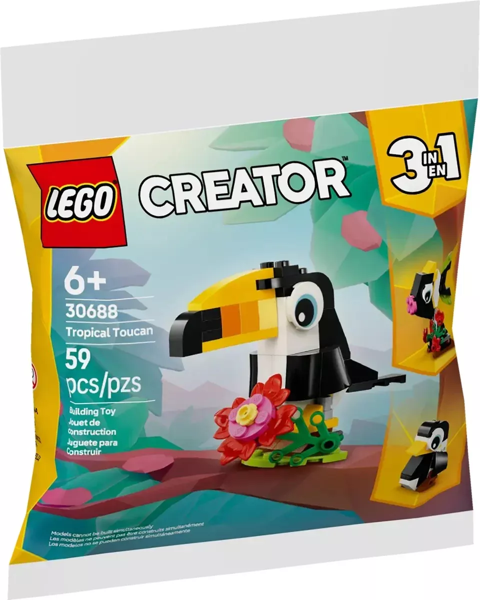 LEGO Creator 3in1 Tropical Toucan 30688