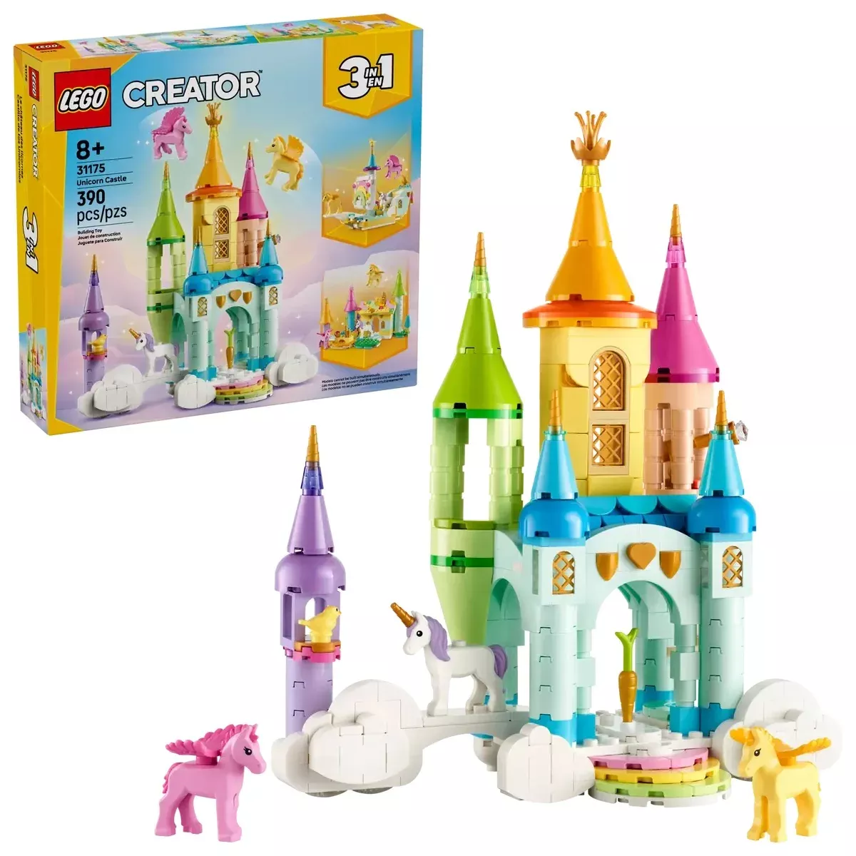 LEGO Creator 3in1 Unicorn Castle 31175