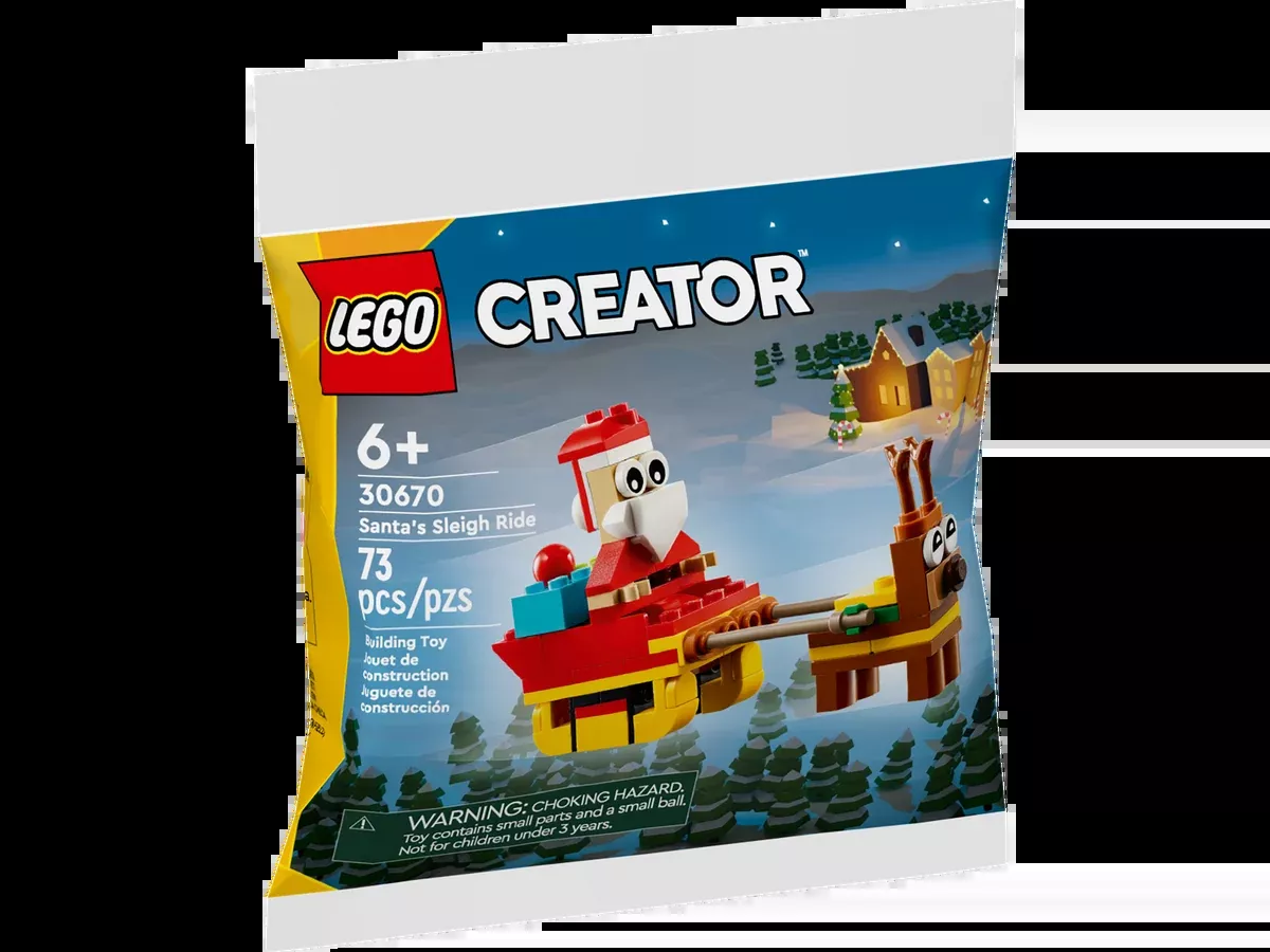 LEGO Creator Santa's Sleigh Ride 30670