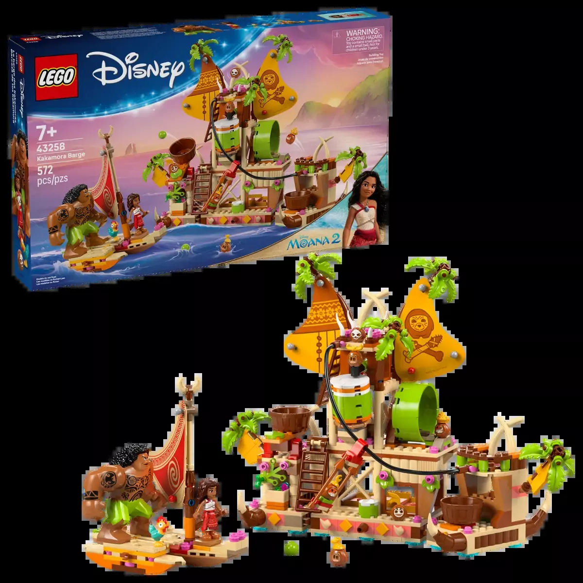 LEGO Disney Kakamora Barge 43258