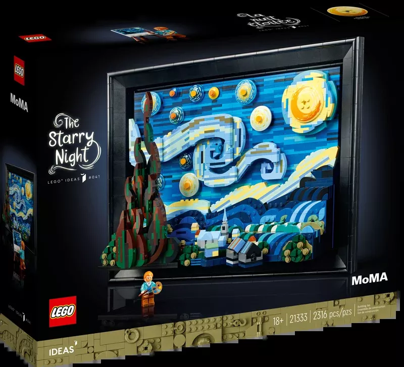 LEGO Ideas Vincent van Gogh - The Starry Night 21333