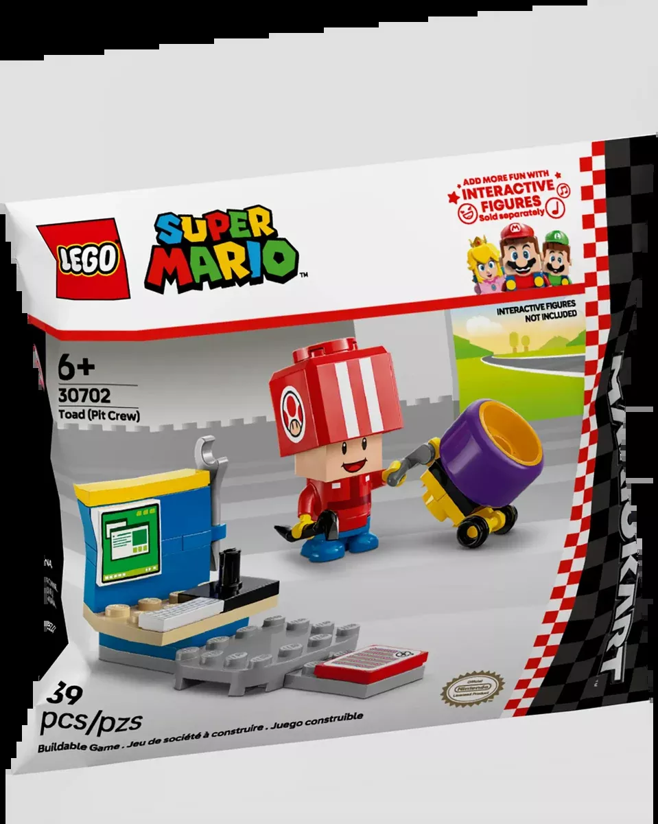 LEGO Super Mario™Mario Kart™ – Toad (Pit Crew) 30702
