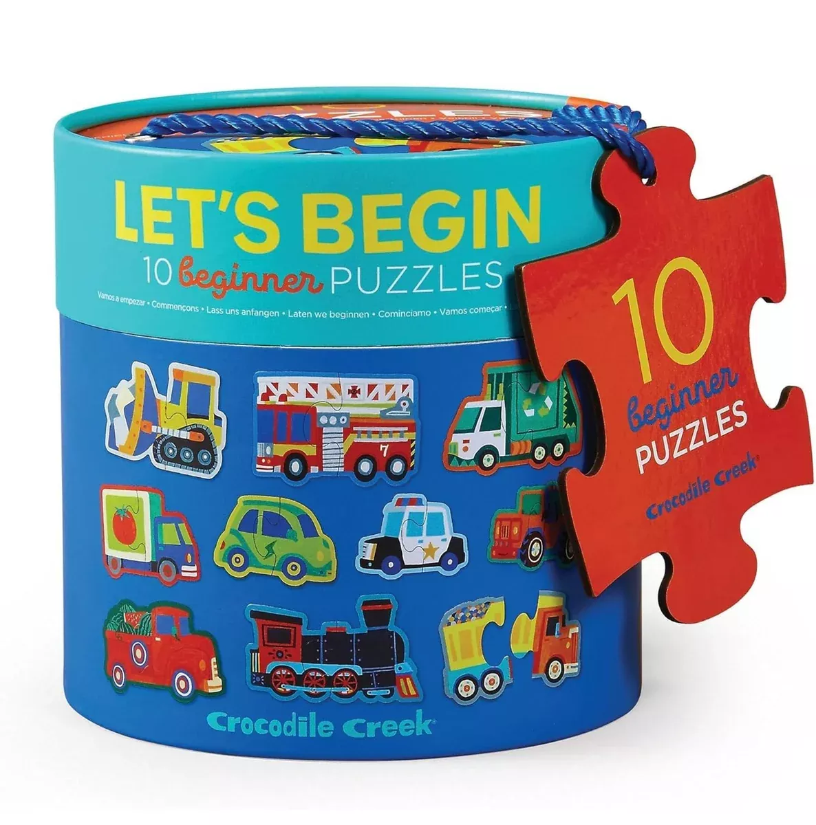 Let's Begin - 10 Beginner Puzzles - Vehicles