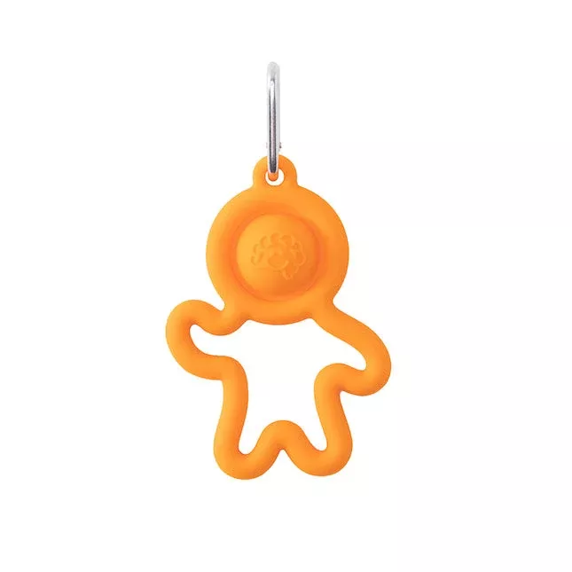 Lil Dimpl Keychain-Orange