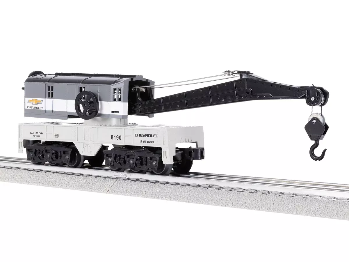 Lionel 2428190 CHEVY CRANE CAR O SCALE Limited NEW