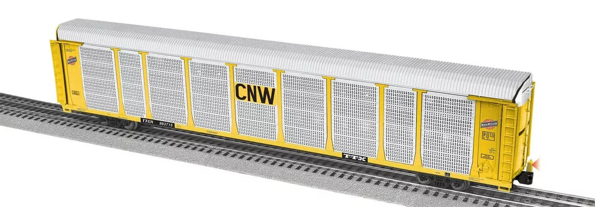 Lionel 2526420 Chicago Northwestern VISION Autorack #983715 LIMITED Road Number: 983715 O SCALE NEW