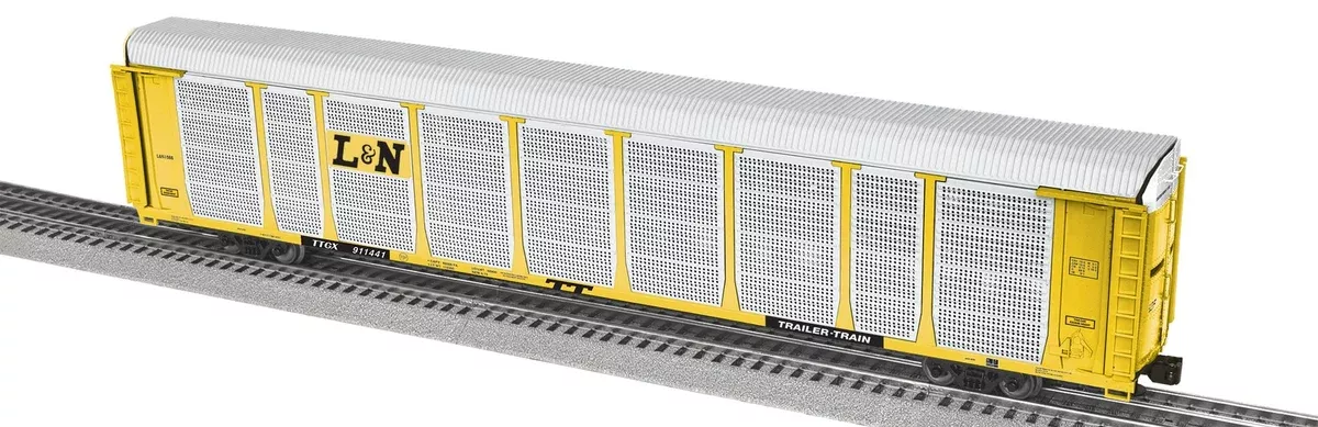 Lionel 2526490 Louisville & Nashville Autorack #911441 LIMITED Road Number: 911441 O SCALE NEW