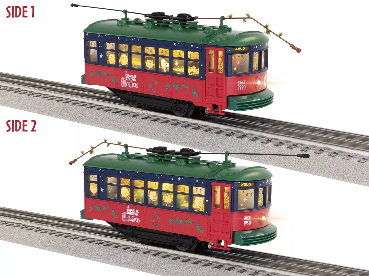 Lionel 2535170 Peanuts Christmas Trolley limited O SCALE NEW
