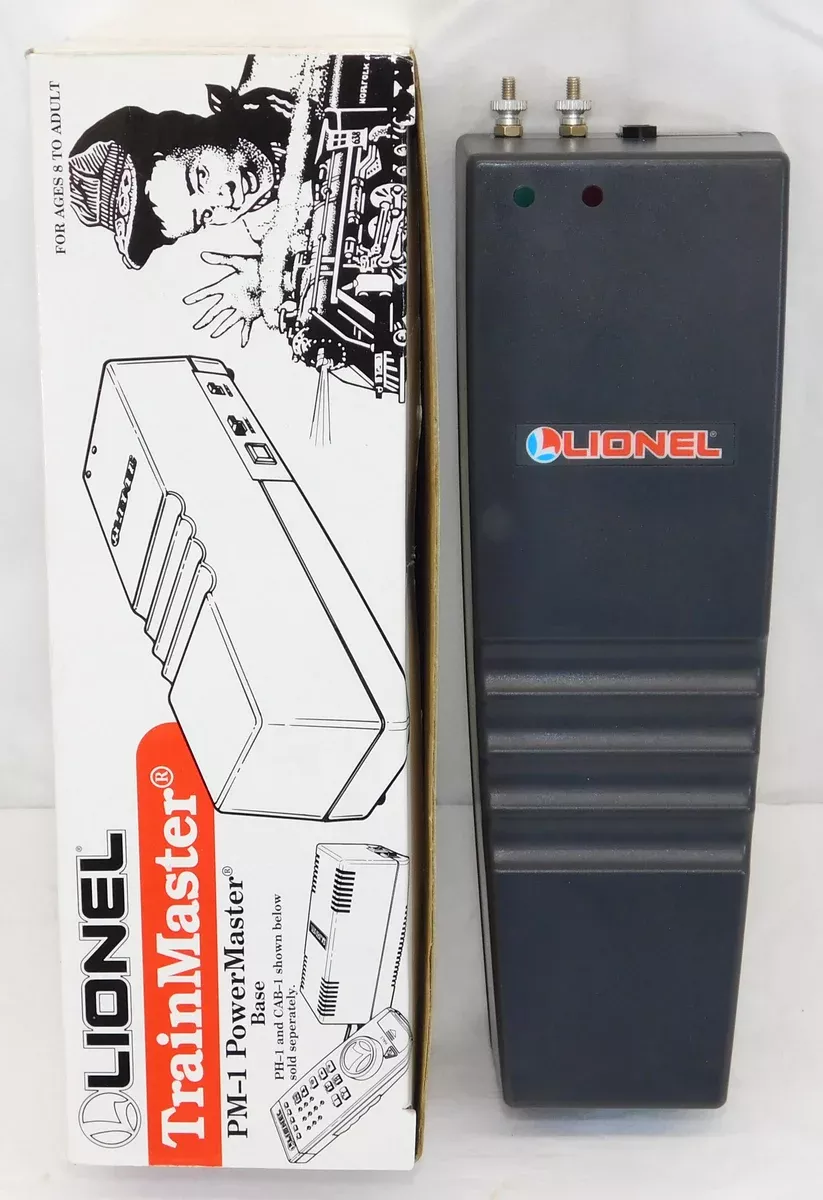 Lionel 6-12867 Power Master PM-1 TMCC Trainmaster Command Control Base for nonCC