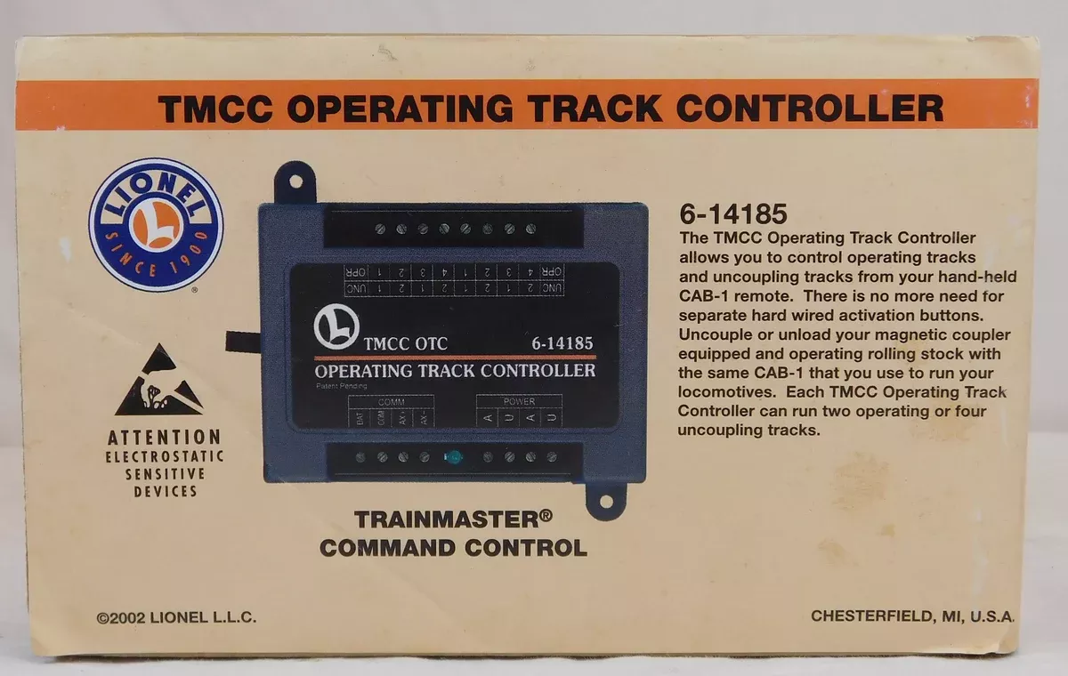 Lionel 6-14185 OTC TMCC Operating Track Controller uncouple unload activate C-10