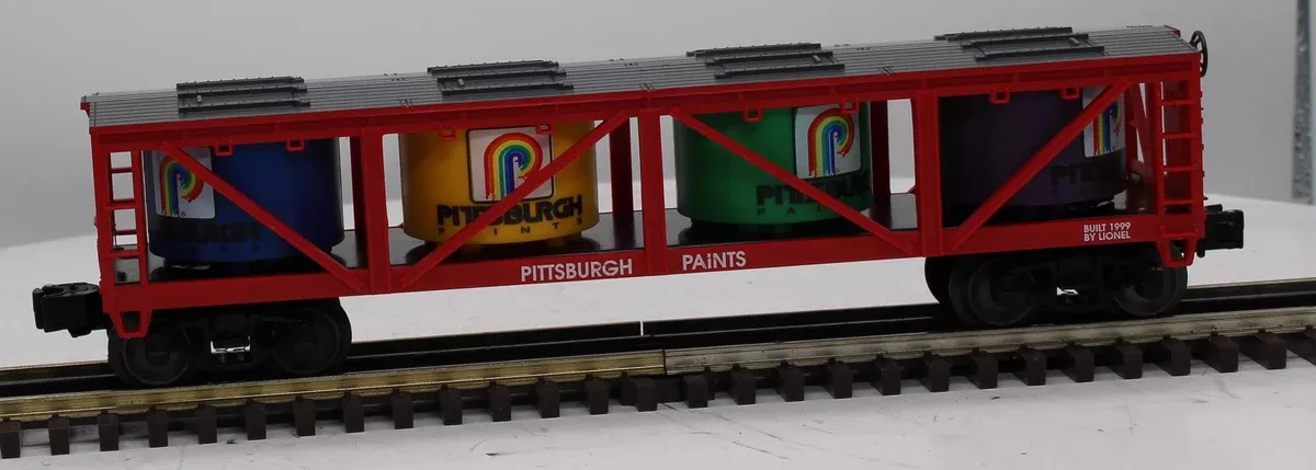 Lionel 6-19446 PITTSBURGH PAINT VAT CAR O Scale Like New