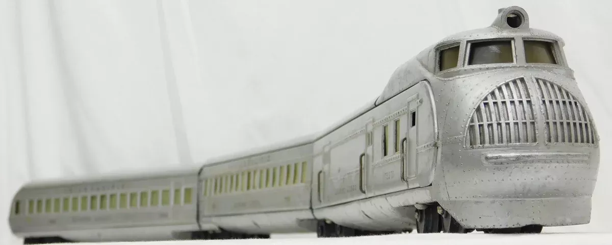 Lionel 751W Union Pacific Aluminum Articulated Streamliner set 752W 753 754 1935