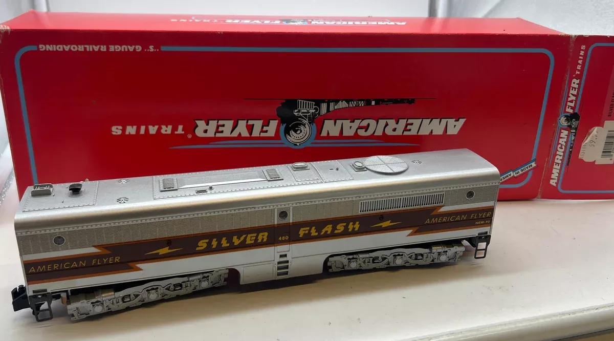 Lionel American flyer 6-48128 Silver flash b unit non powered S SCALE Used Excellent