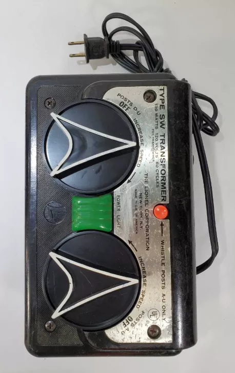 Lionel Used LIO-Type-SW-2 Type SW 130 Watts Output - 120 Volts - 60 Cycles Transformer AC
