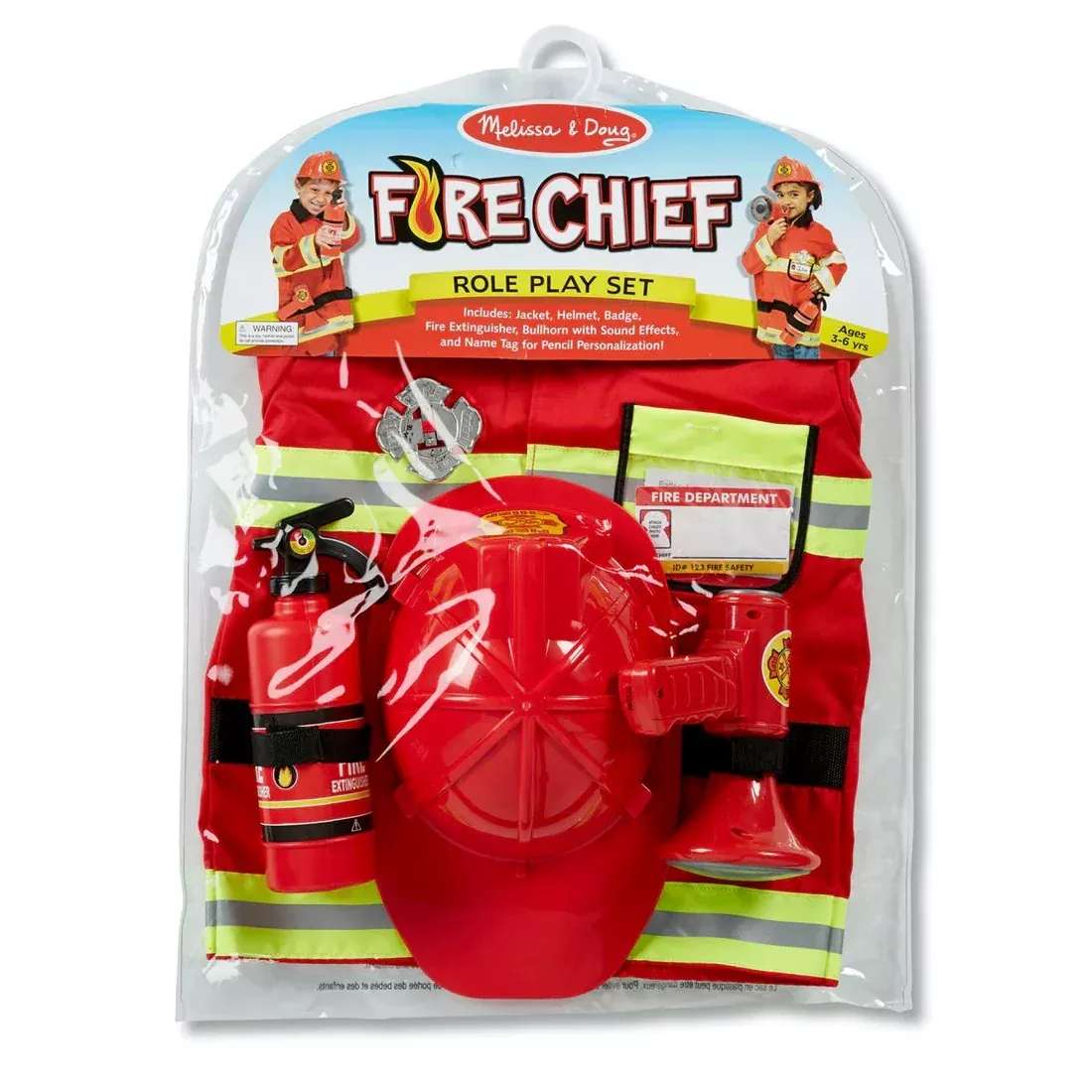 M&D 50625 Fire Chief Role Play Costume