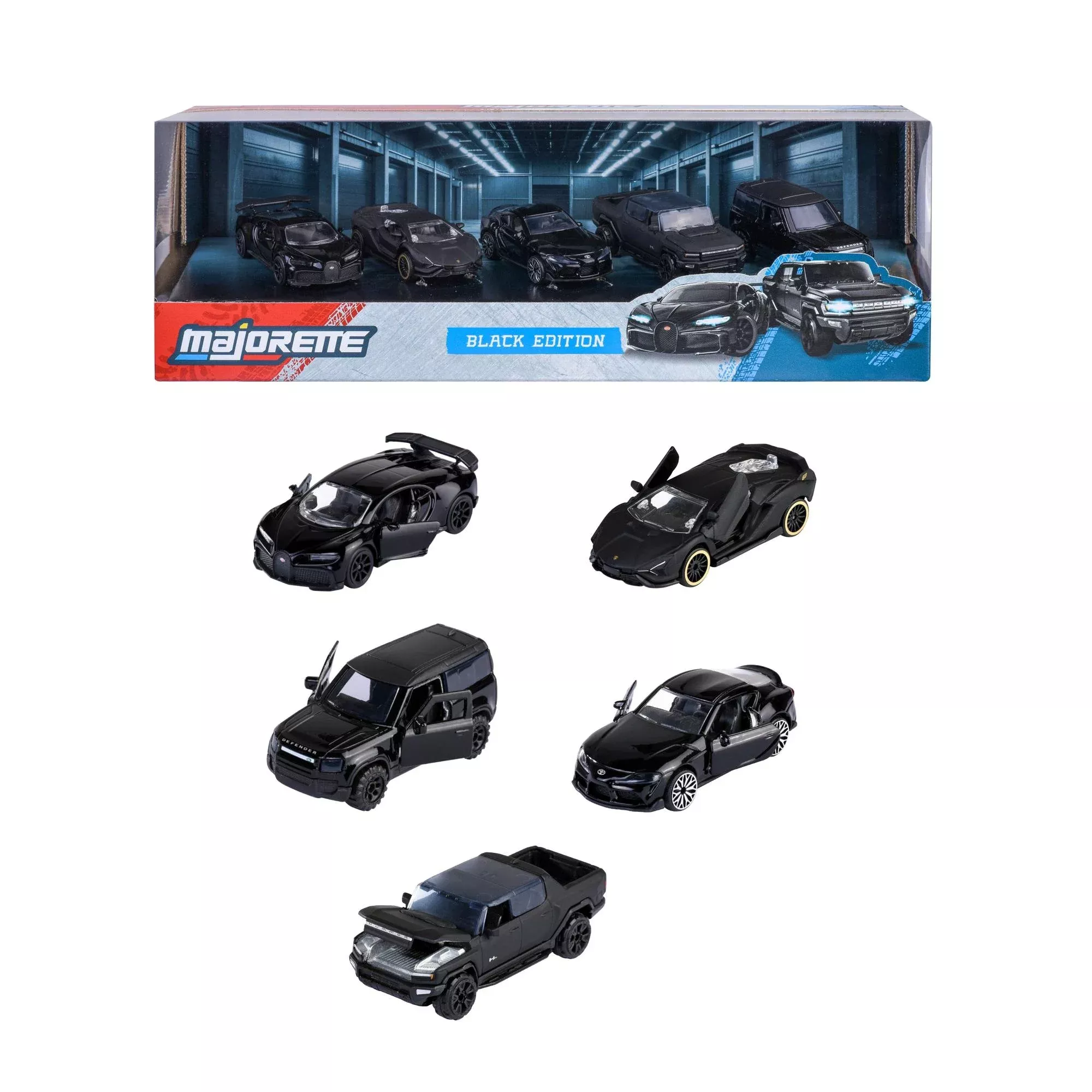 Majorette Black Edition 5PC Giftpack