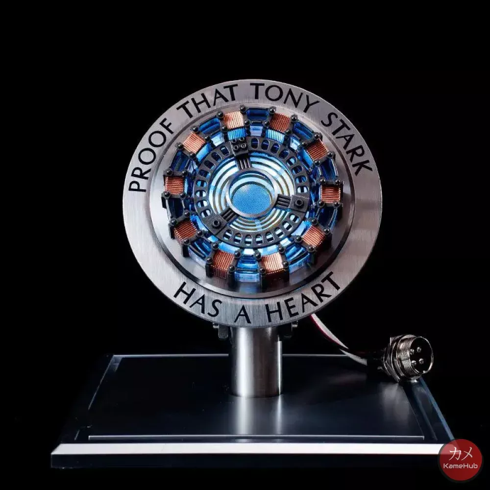 Marvel Comics: Avenger - Iron Man MK1 and MK2 Arc Reactor with LED