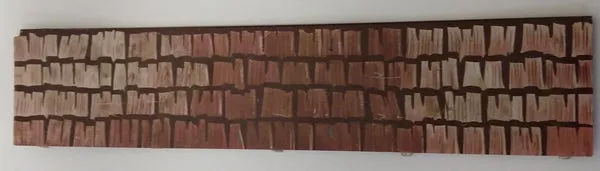 Marx Western Play set roof section 15 x 3"