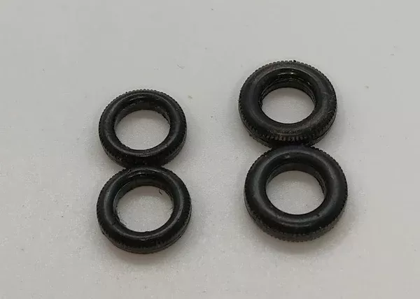 Matchbox Lotus 52 BRM Racing Car replacement tires Set of four