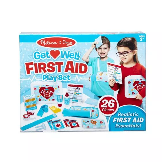 Melissa & Doug 30601 Get Well First Aid Kit Play Set